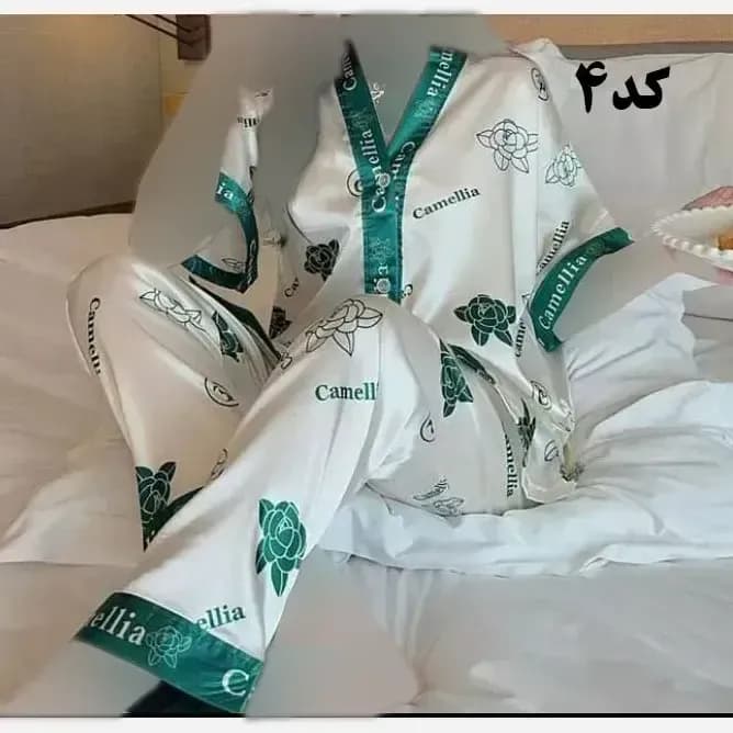 بلوز شلوار ساتن وارداتی زنانه کد 1277 شیک و راحت چهارفصل سایز XL 2XL — تصویر ۱۱