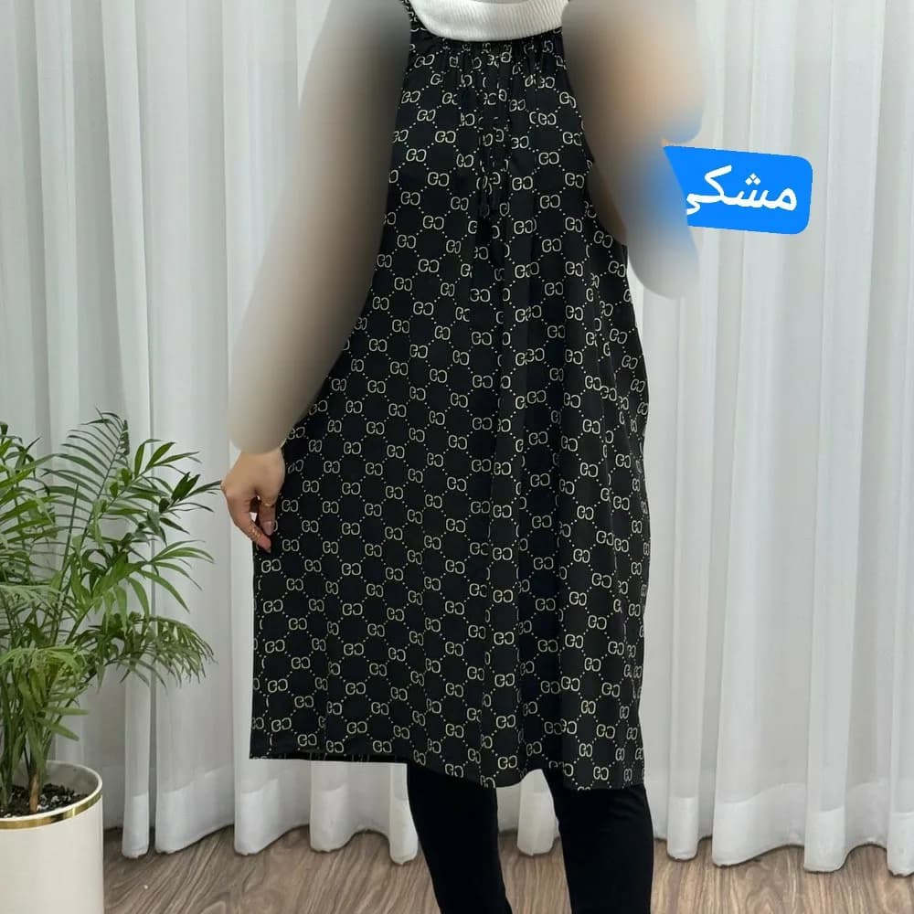 سارافون نخی زنانه و دخترانه فری سایز تا 56 تنخور شیک و راحت چهارفصل بدون آبرفت و رنگرفت سایه نمیاندازد — تصویر ۳