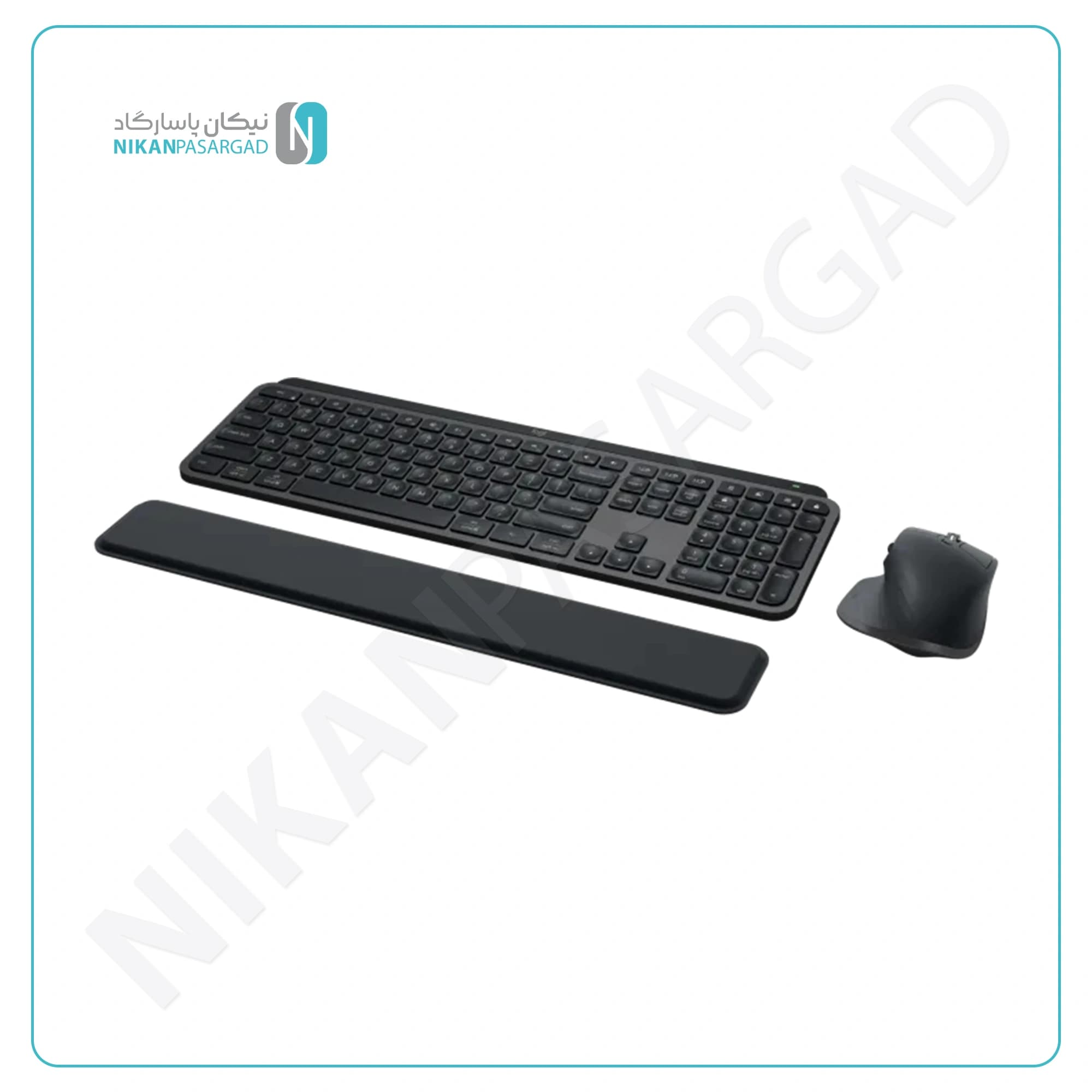 کیبورد و ماوس بی سیم لاجیتک مدل Logitech MX KEYS COMBO GEN2 — تصویر ۲