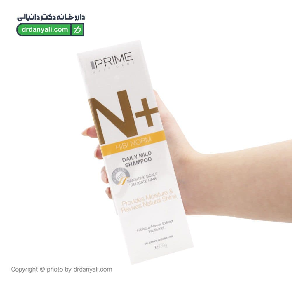 شامپو ملایم روزانه پرایم N+ 250 میلی لیتر — تصویر ۲