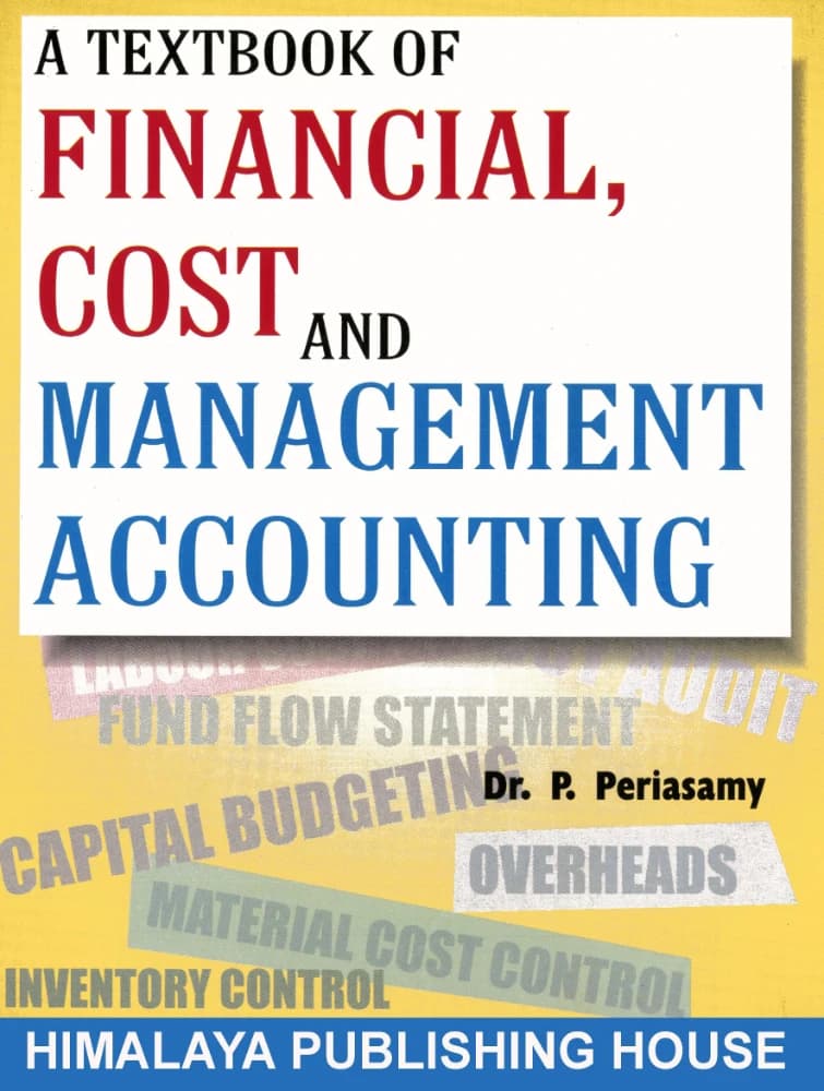 کتاب Textbook of Financial, Cost and Management Accounting نسخه انگلیسی PDF | نامشخص