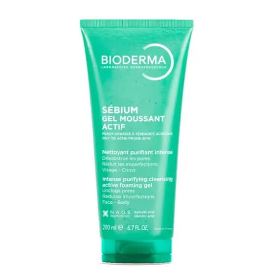 ژل شستشو ضدجوش صورت بایودرما Bioderma Gel — تصویر ۲
