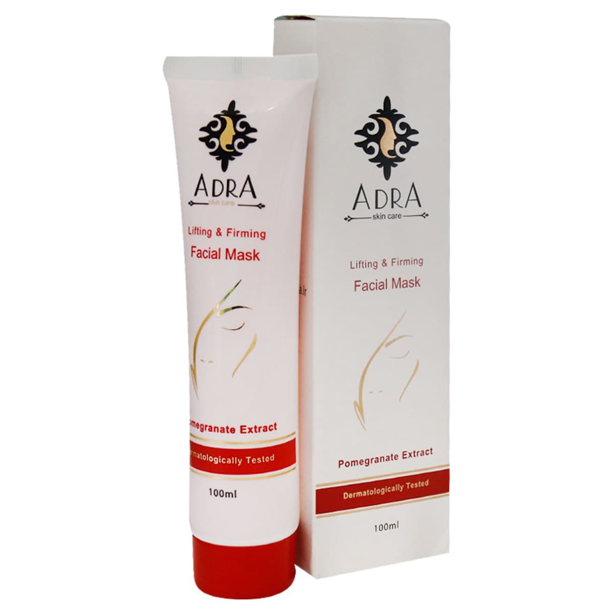 ماسک جوان کننده پوست صورت حاوی عصاره انار آدرا – ADRA