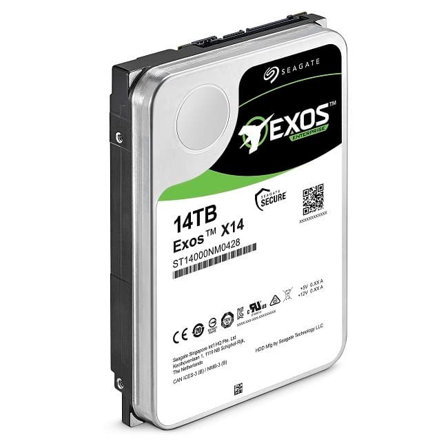 هارد سیگیت مدل Seagate Exos ظرفیت 14 ترابایت — تصویر ۲