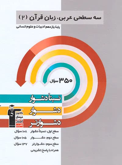 سه سطحی عربی یازدهم انسانی قلم چی — تصویر ۳
