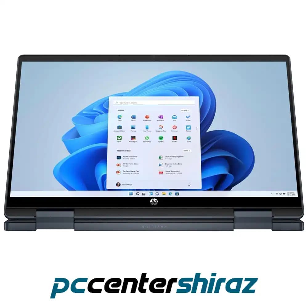 لپ تاپ 14 اینچی اچپی مدل Pavilion x360 14t-EK0033-i5 8GB 512GB Iris Xe — تصویر ۶