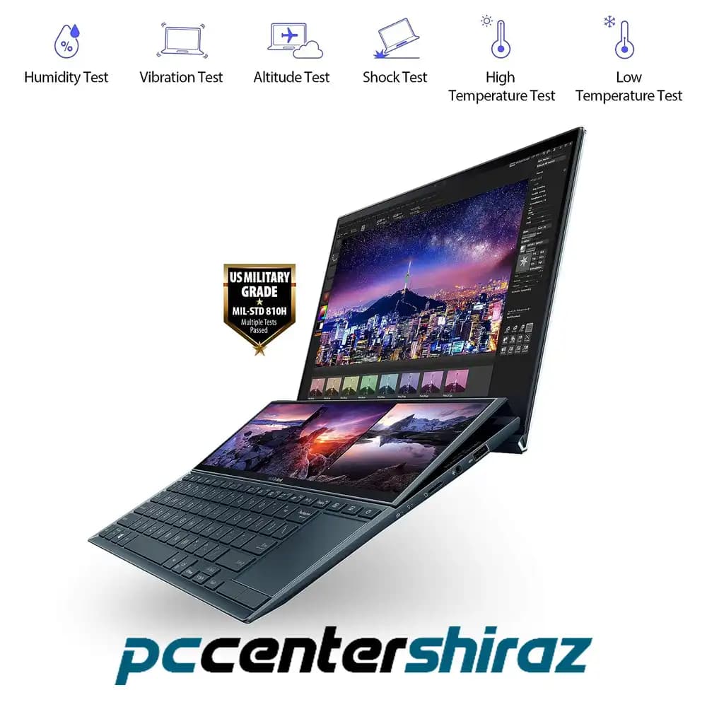 لپ تاپ استوک 14 اینچی ایسوس مدل ZenBook 14 UX482E — تصویر ۲