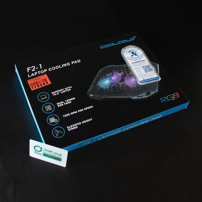 پایه خنک کننده لپ تاپ CoolCold F2-1 — تصویر ۲