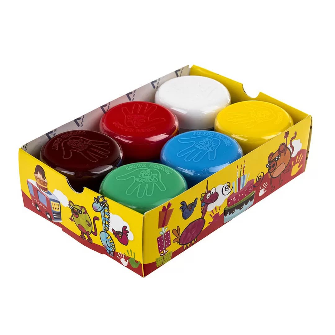 رنگ انگشتی 6 رنگ آریا ARYA — تصویر ۲