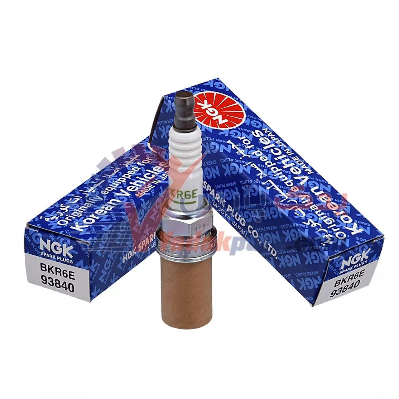 شمع پژو 405 NGK پایه کوتاه V POWER ژاپن (بسته۴عددی) — تصویر ۴