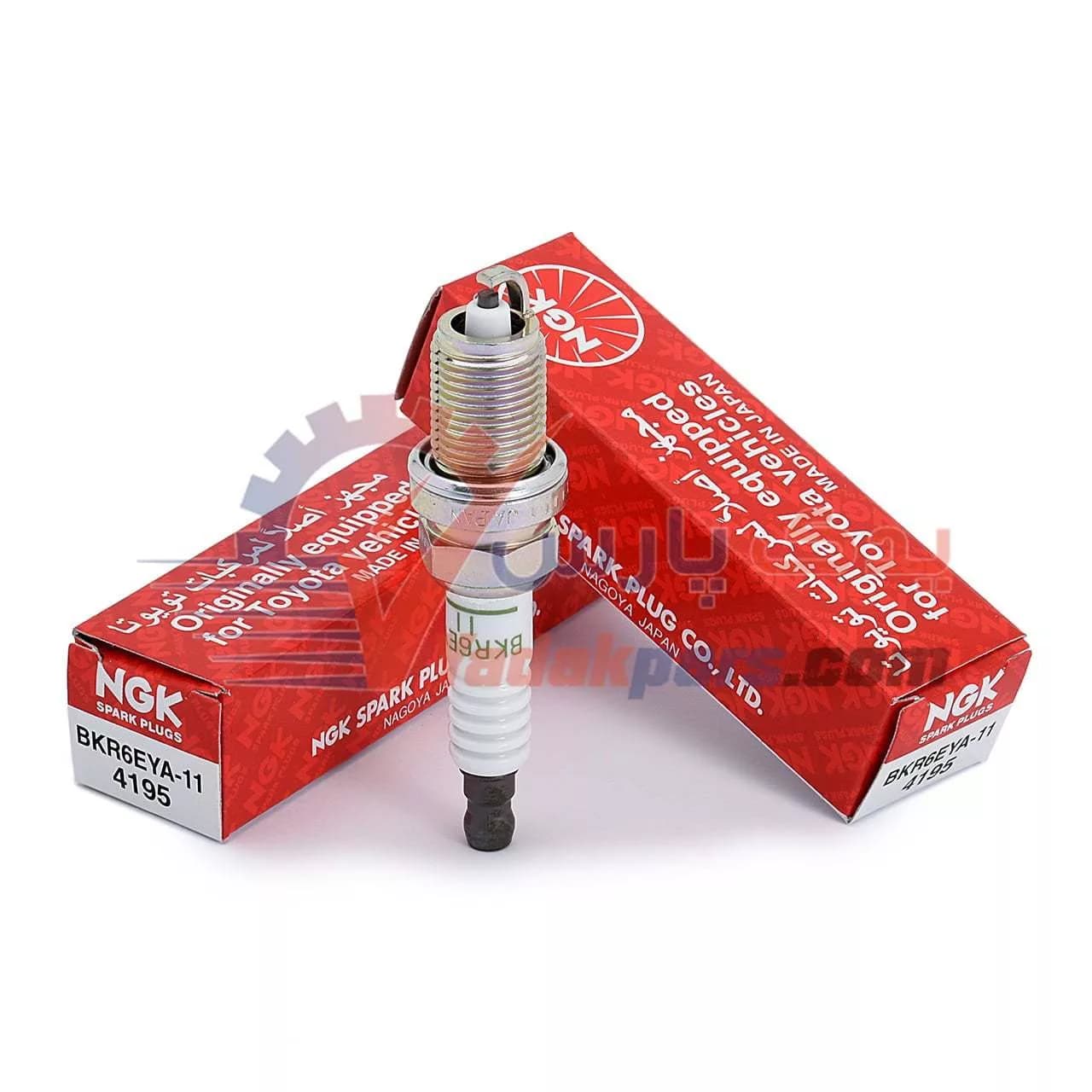 شمع پایه کوتاه V POWER برند NGK ژاپن (بسته4عددی) — تصویر ۵