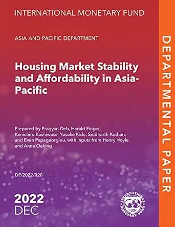 و دانلود نسخه کامل کتاب زبان اصلی Housing Market Stability and Affordability in Asia-Pacific (Departmental Papers) PDF | دانلود کتاب خارجی