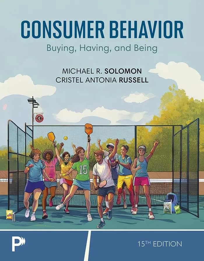 و دانلود نسخه کامل کتاب انگلیسی Consumer Behavior: Buying, Having, Being, 15th edition – original pdf | کتاب خارجی