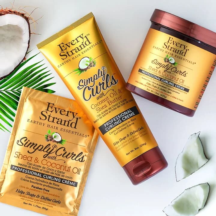 ژل تقویتکننده موی فر با شی و روغن نارگیل اوری استرند | Every Strand Simply Curls Shea & Coconut Oil Extracts 425 gr — تصویر ۴