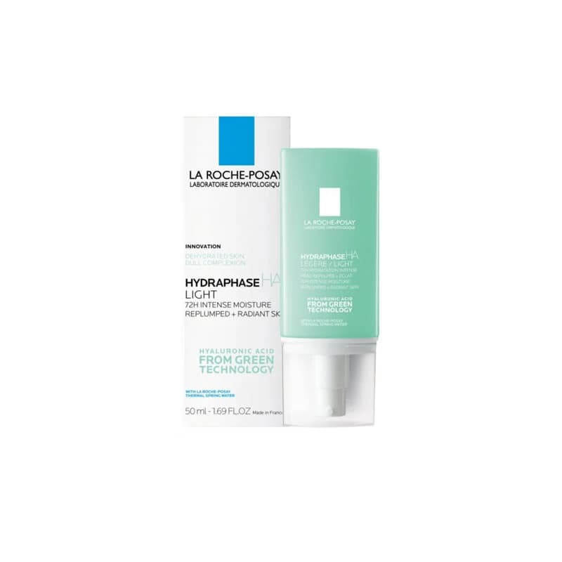 ژل کرم آبرسان 72 ساعته هیدرافاز لایت لاروش پوزای | LA ROCHE-POSAY HYDRA HA LIGHT 50ML