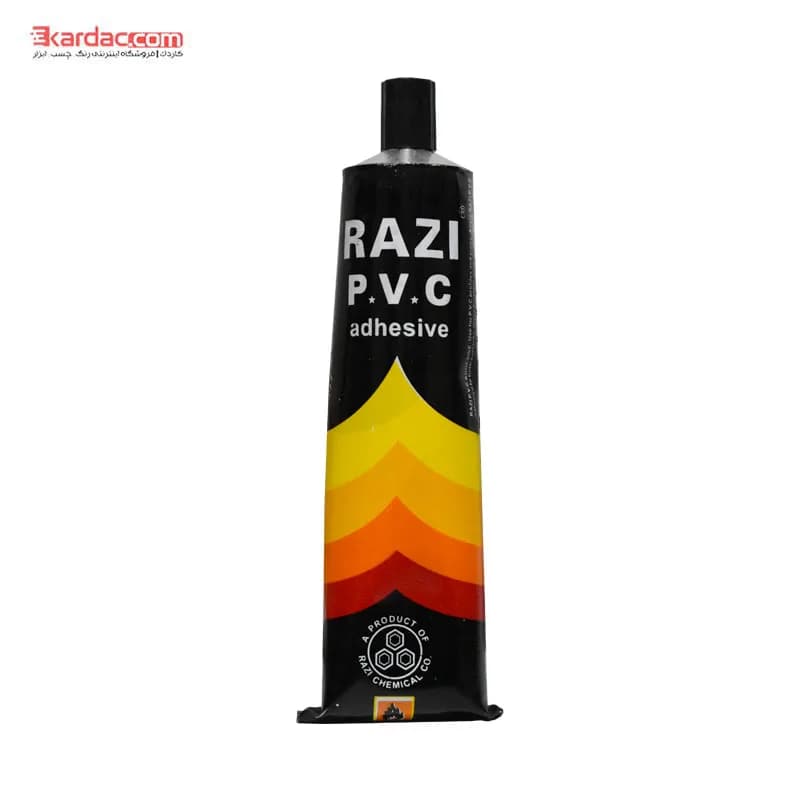 چسب PVC (پی وی سی) تیوپی رازی حجم 100 گرمی