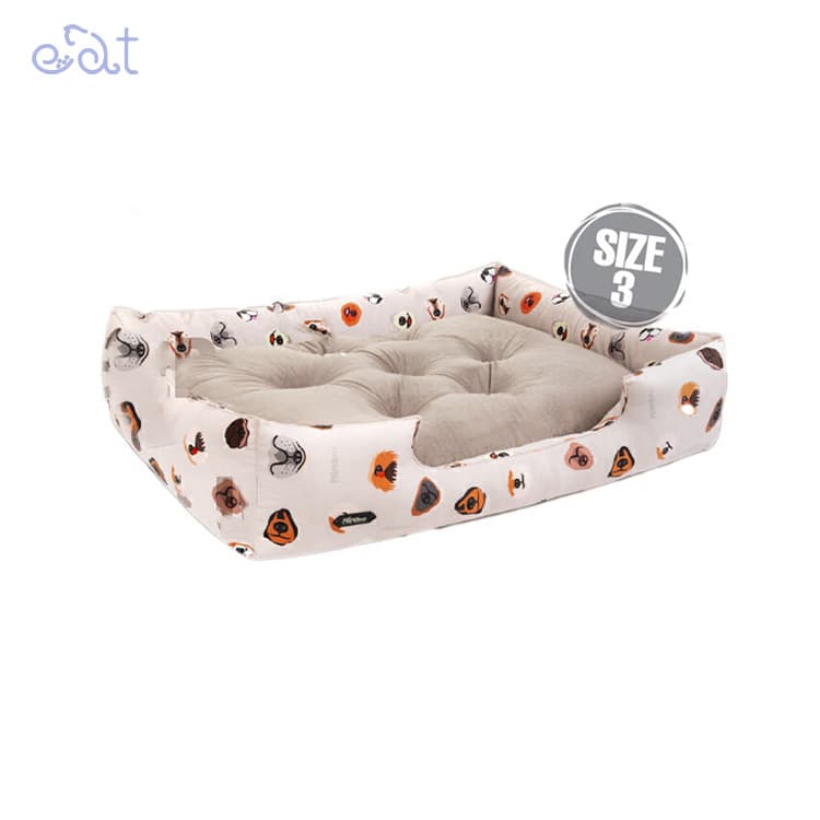 جای خواب سگ و گربه مدل (VIP) U برند نیناپت NinaPet(طرح سگ سایز 3 کد:4913J)