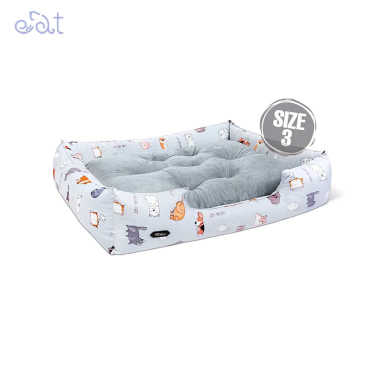 جای خواب سگ و گربه مدل (VIP) U برند نیناپت NinaPet(طرح سگ سایز 3 کد:4907J)