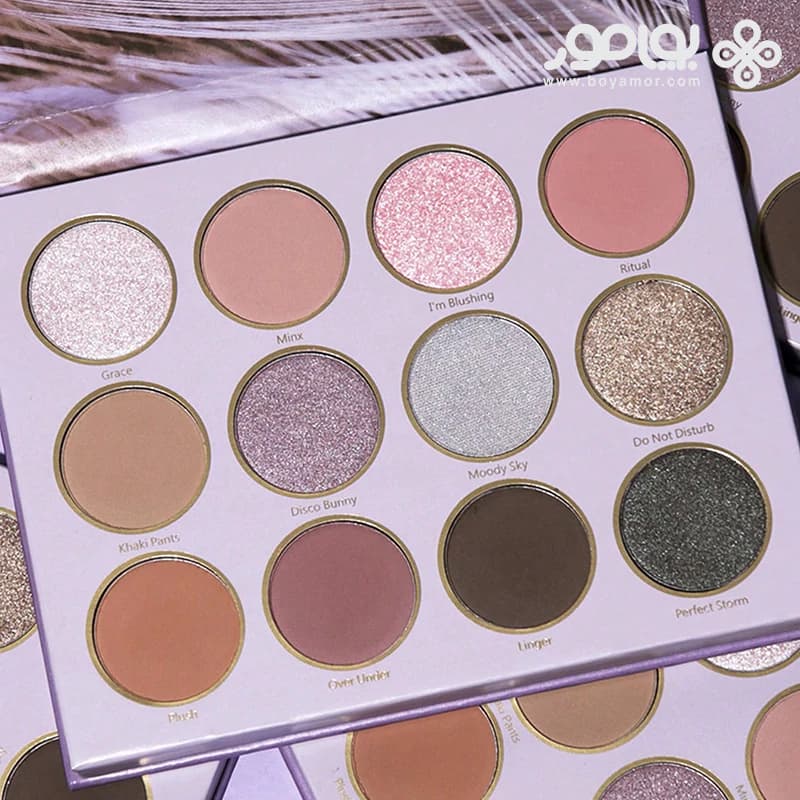 پالت سایه 12 رنگ شیگلم مدل MAUVE-OLOUS — تصویر ۵