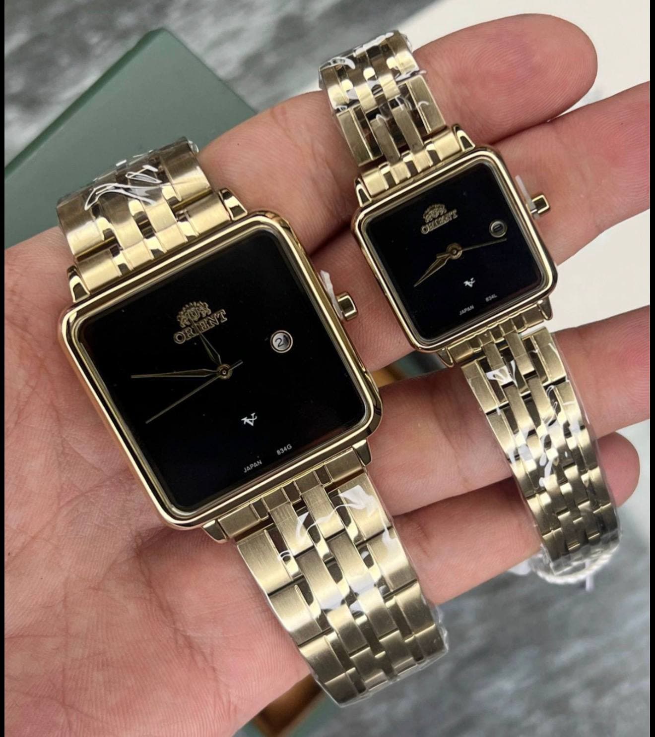 ست ساعت مچی زنانه و مردانه اورینت OrientV 834G کد01 — تصویر ۴