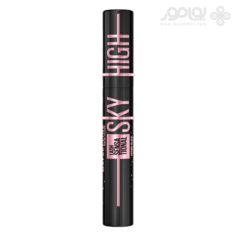 ریمل میبلین LASH SENSATIONAL مدل SKY HIGH رنگ COSMIC BLACK