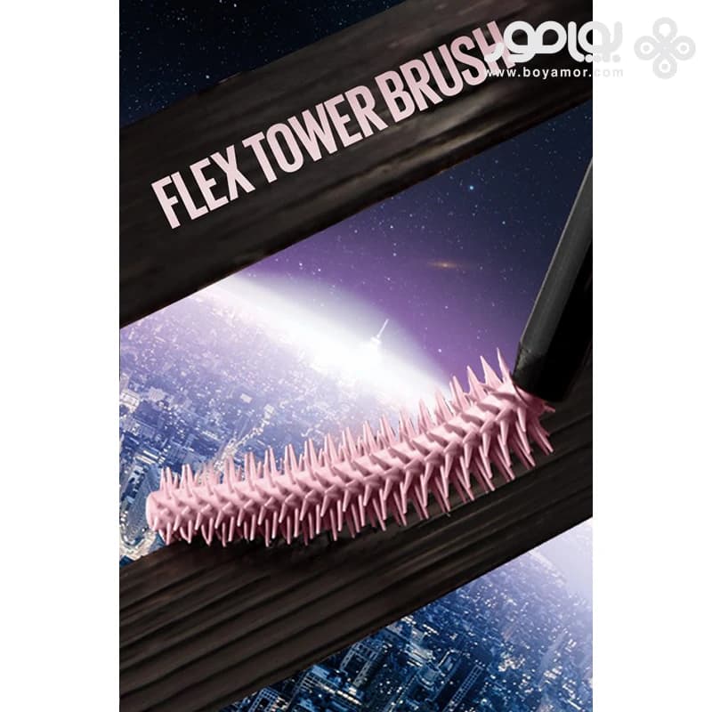 ریمل میبلین LASH SENSATIONAL مدل SKY HIGH رنگ COSMIC BLACK — تصویر ۳