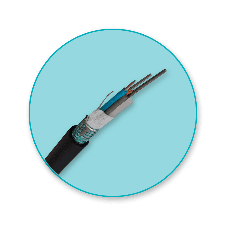 کابل فیبر نوری کی دی تی 12 کور KDT KF-12CAO