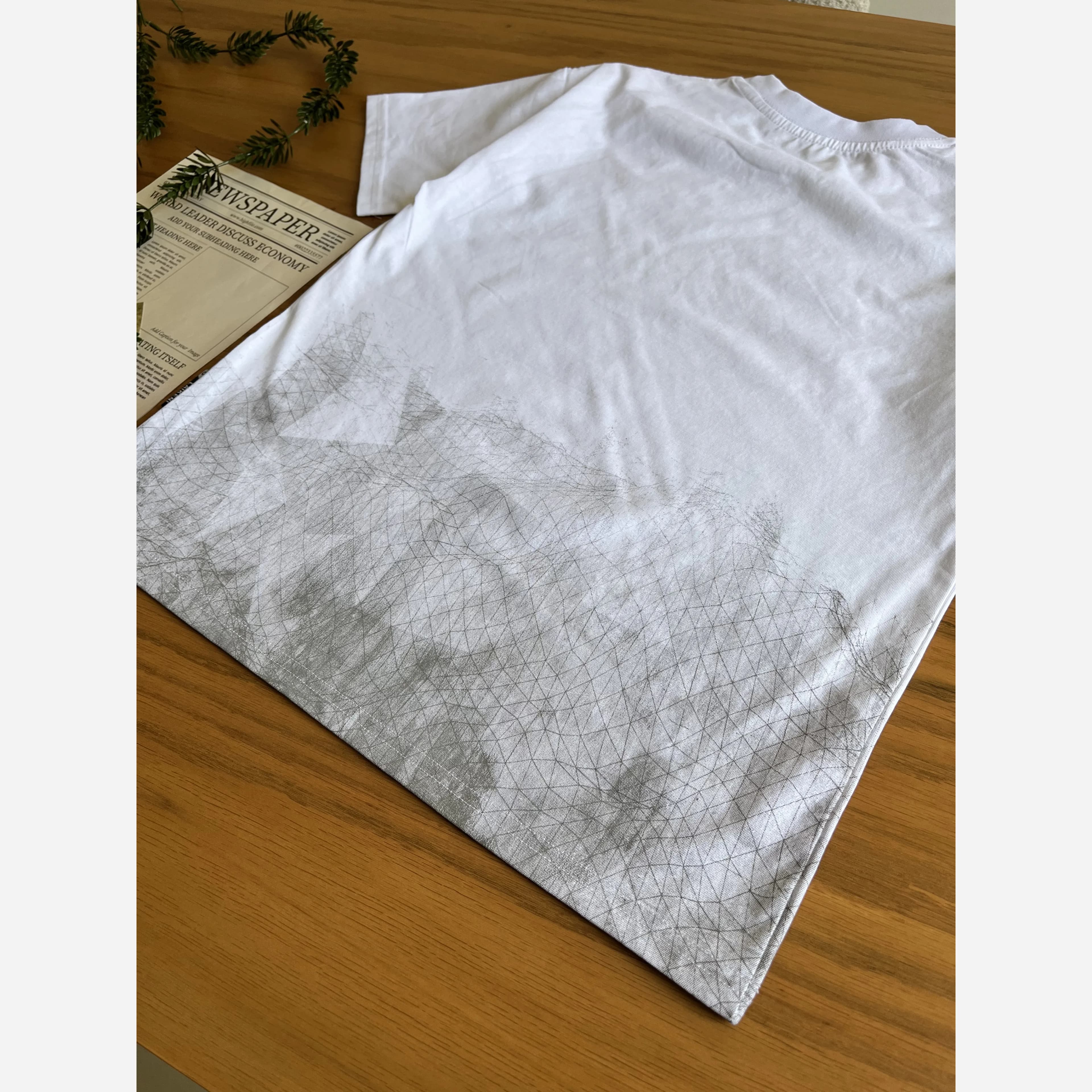 تیشرت اسپرت نوجوان و بچگانه سفید دخترانه و پسرانه وارداتی سایز 150 تا 180 — تصویر ۷