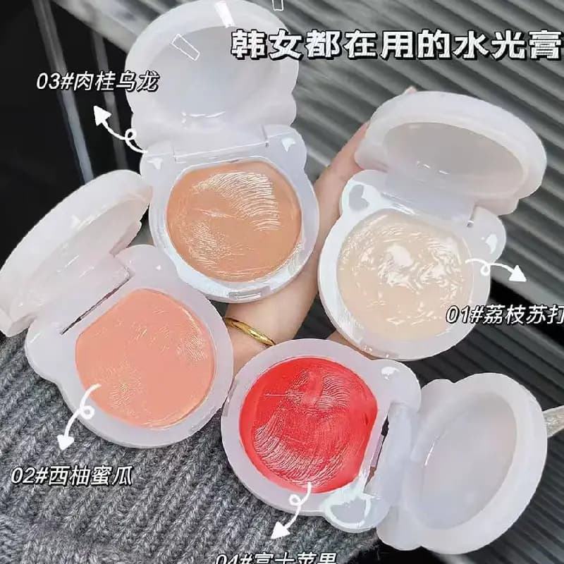رژ گونه و رژ خیس مایع خرسی کیوبست کد Qb22 — تصویر ۳