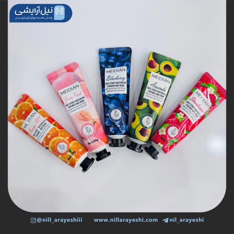 پک پنج عددی کرم دست میوه ای میدیان کد 8597 — تصویر ۲