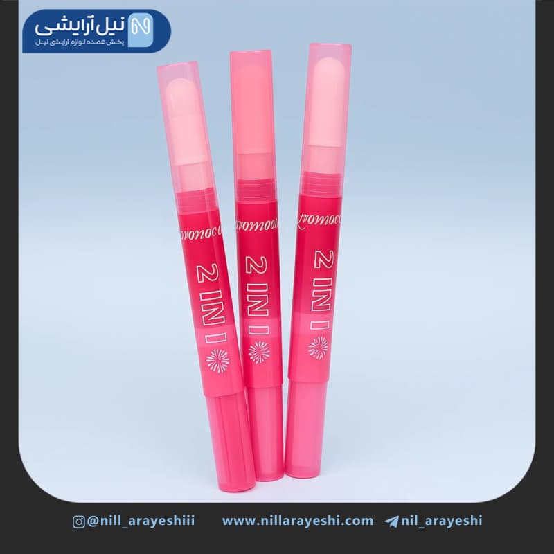 رژ لب و رژ گونه قلمی پد دار ( کوشنی ) ریموکو کد R5045 — تصویر ۲