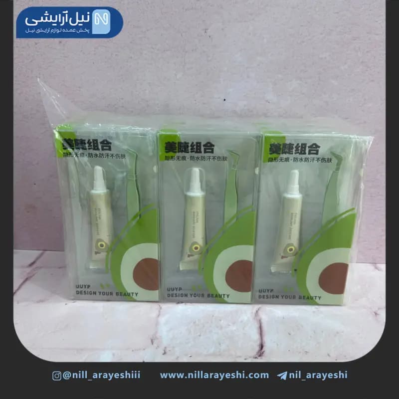 چسب مژه طرح آووکادو یو یو وای پی کد YP – B109