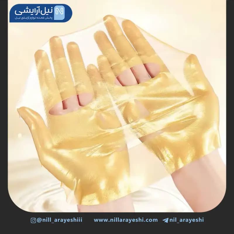 ماسک صورت ورقه ای طلا 24 عیار و کلاژن بایو سادور ک د SD2357 — تصویر ۴