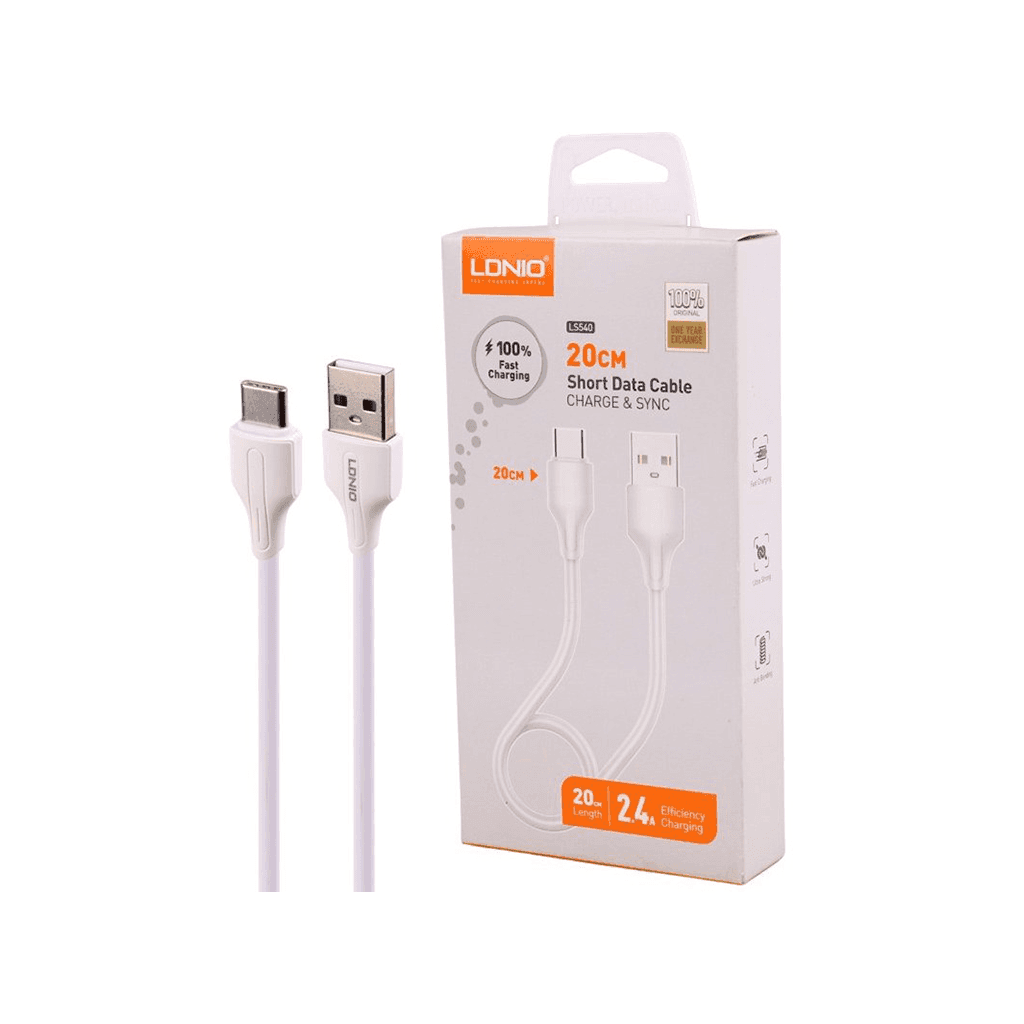 کابل شارژ پاوربانکی TYPE-Cبرند LDNIO مدل LS540 — تصویر ۶
