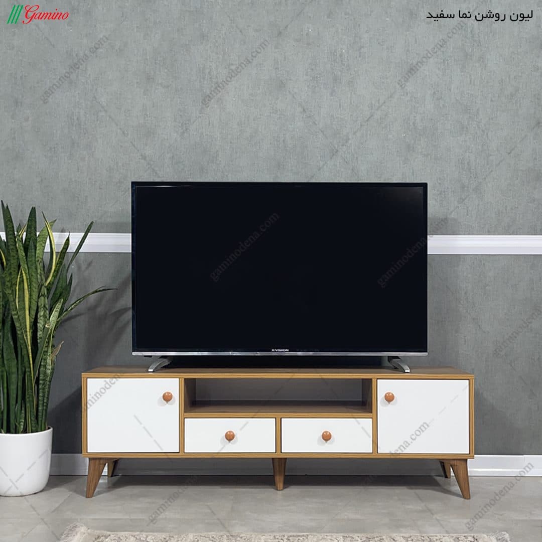 میز تلویزیون مدرن ام دی اف جدید مدل حصنا