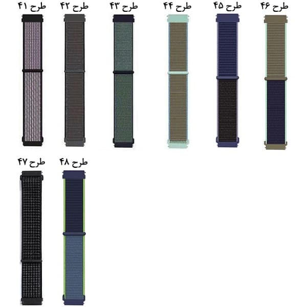 بند ساعت شیائومی کیسلکت Kr/Kr پرو مدل Nylon Loop — تصویر ۴