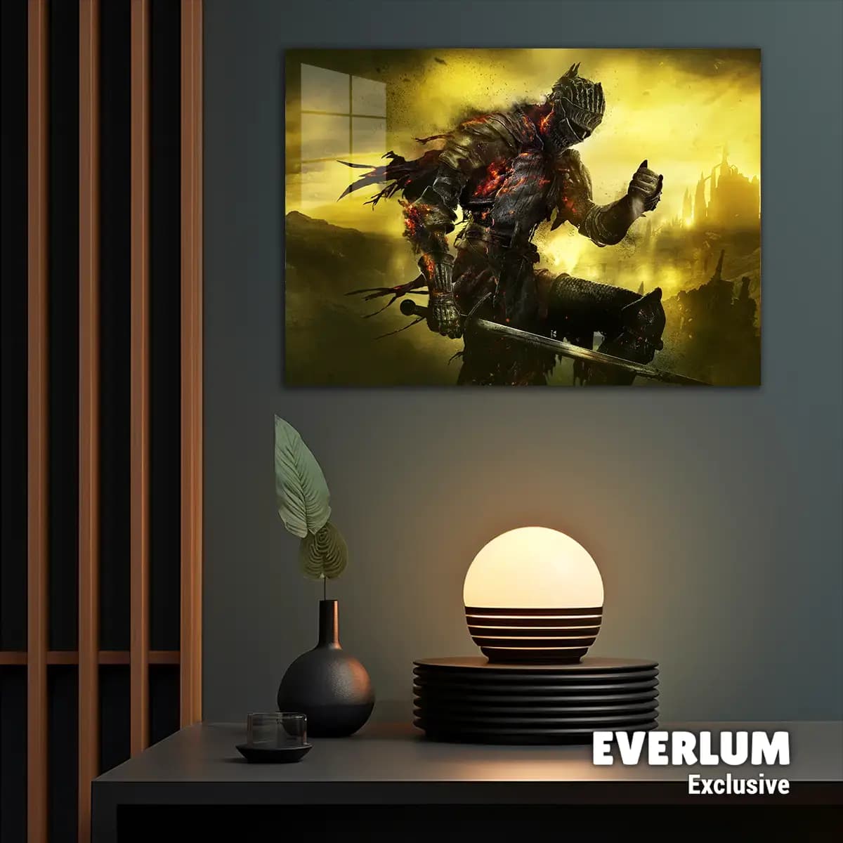 متال پوستر بازی Dark Souls کد N202 — تصویر ۲
