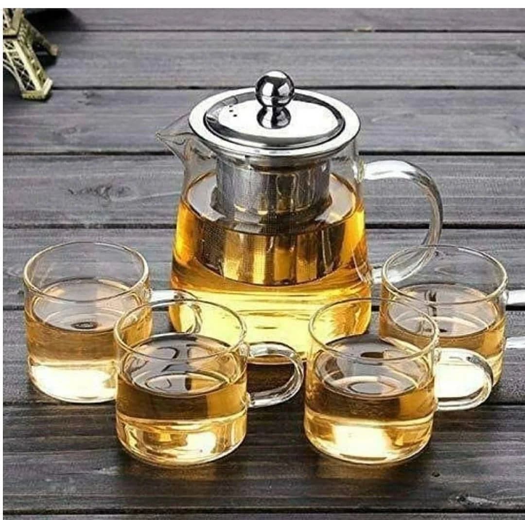 سرویس چایخوری 5 پارچه مدل pirex — تصویر ۶