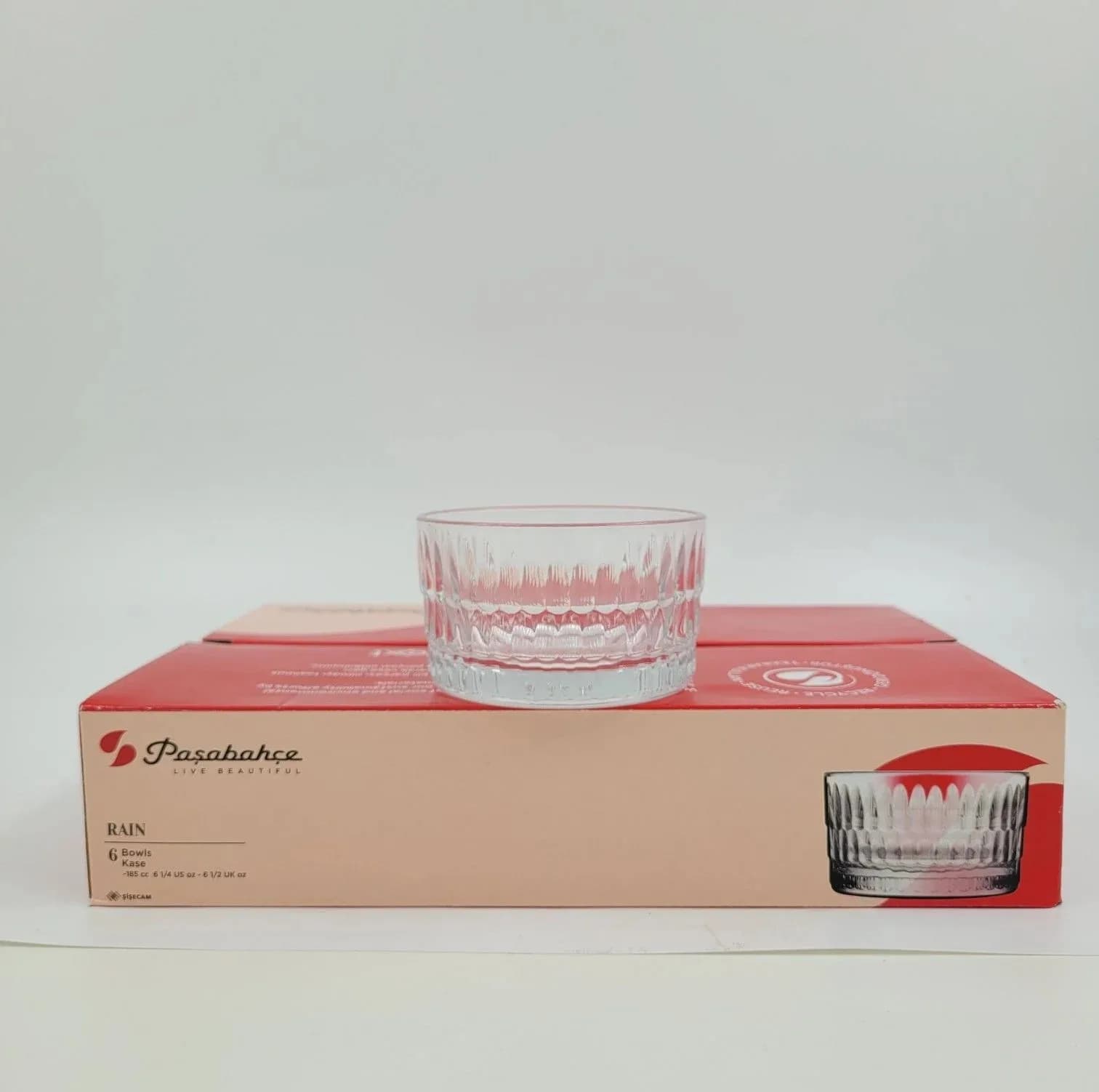 پیاله پاشاباغچه مدل راین RAIN کد 530022 بسته شش عددی — تصویر ۳