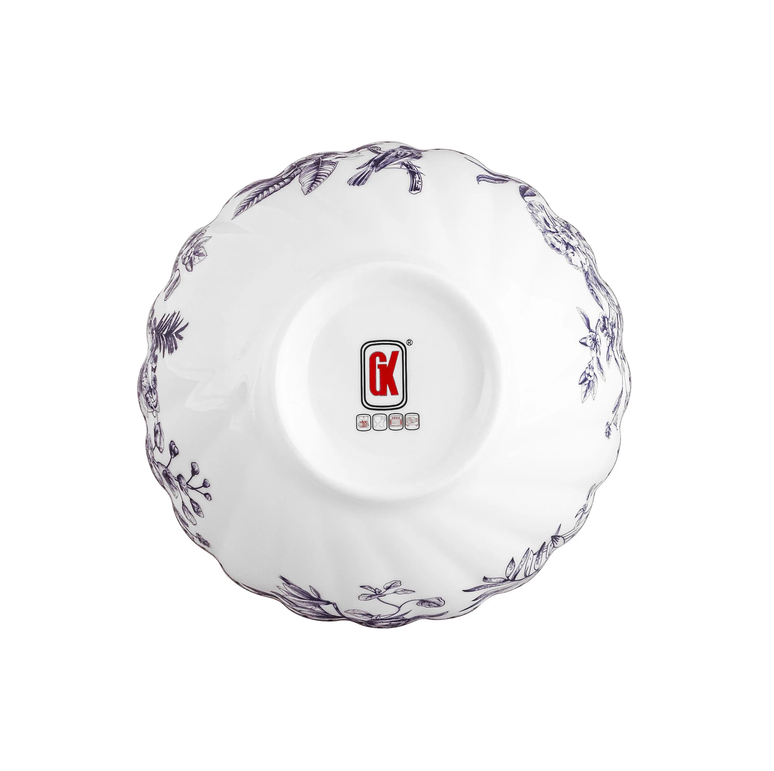 پیاله گلدکیش طرح لوتوس مدل GK701137-1 بسته 6 عددی — تصویر ۳