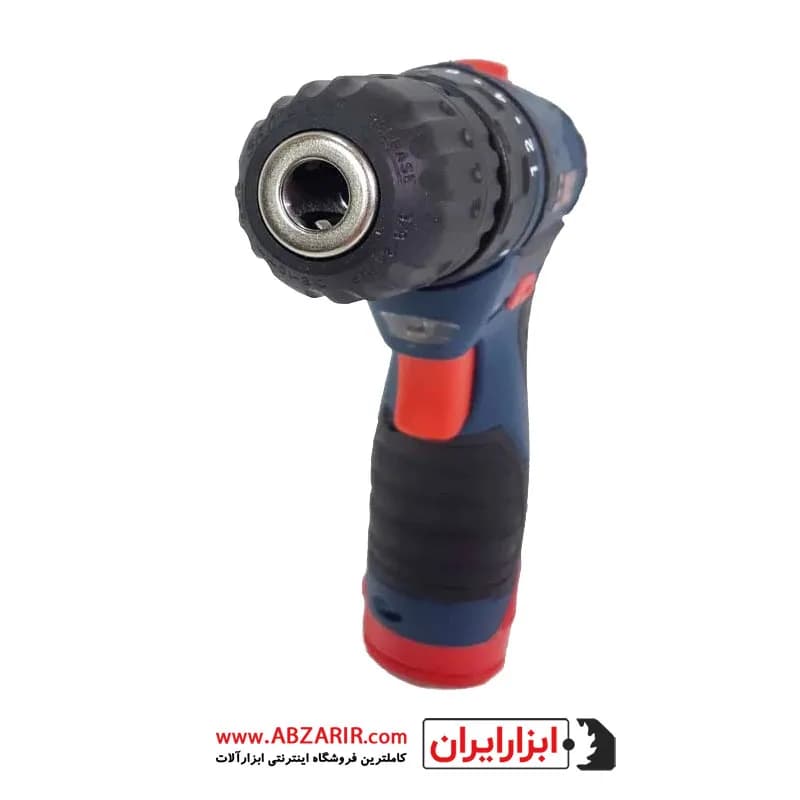 دریل شارژی 10 میلیمتر 12 ولت لیتیوم دو باتری همراه با کیف المکس مدل C.D-232 — تصویر ۳