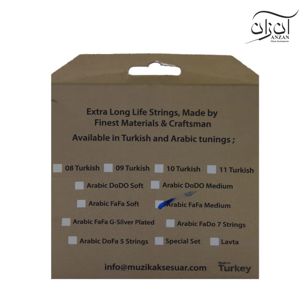 سیم عود آرورا مدل Aurora Arabic FaFa Medium — تصویر ۲