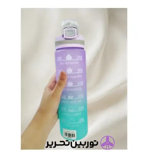 قمقمه فانتزی 700 میلی لیتر بنفش – سبز — تصویر ۲