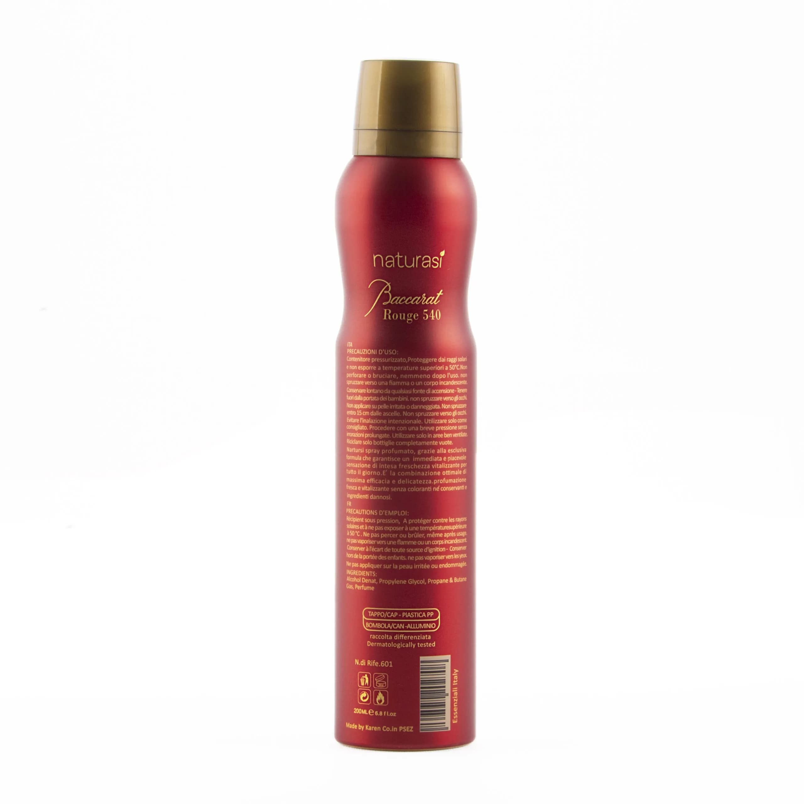 اسپری خوشبو کننده بدن Baccarat Rouge 540 ناتوراسی — تصویر ۳