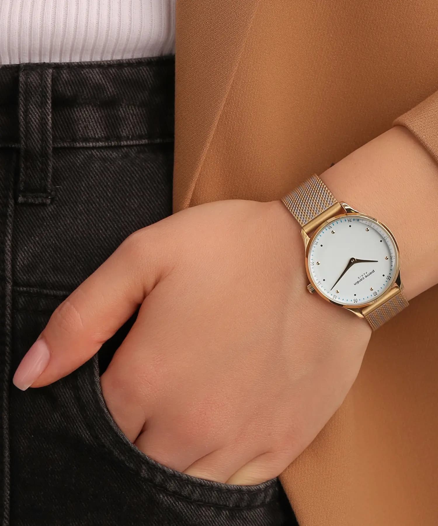 ساعت مچی زنانه پیر کاردین(Pierre Cardin)|مدل PC902722F202 — تصویر ۶