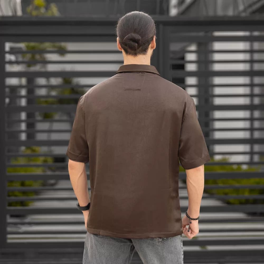 پیراهن مردانه ساتن کد 29726 — تصویر ۳