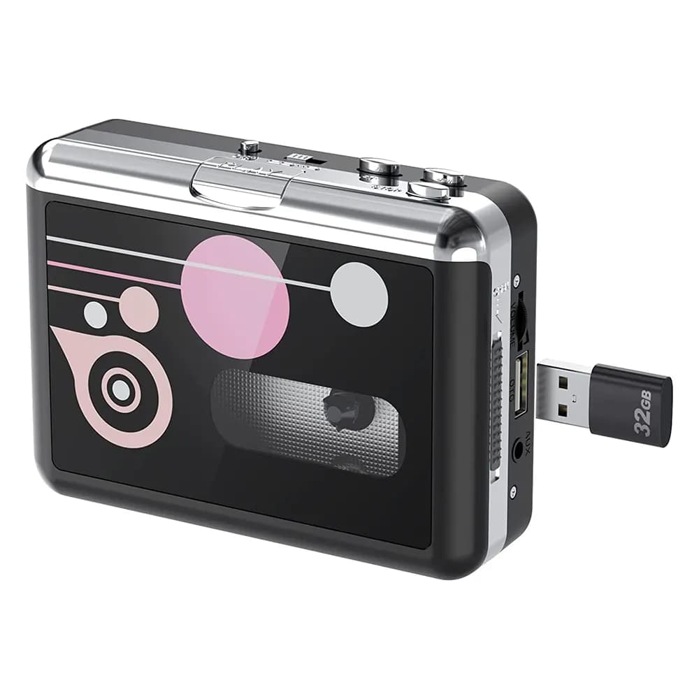 دستگاه تبدیل نوار کاست به MP3 رایبوزن برند Rybozen مدل BR608