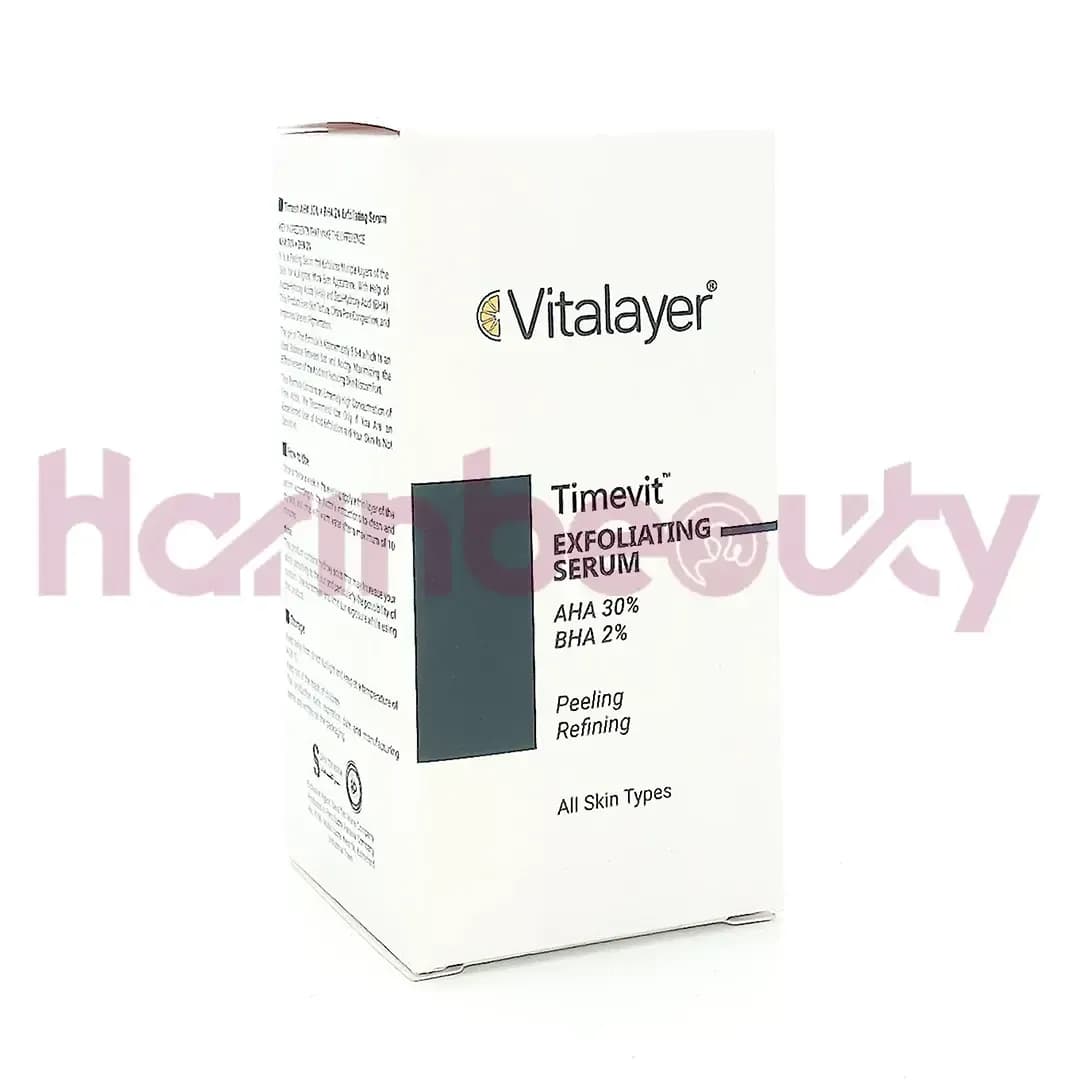 سرم لایهبردار پوست ویتالیر مدل Glycolic Acid 7% مناسب پوست مختلط حجم 30 میلیلیتر