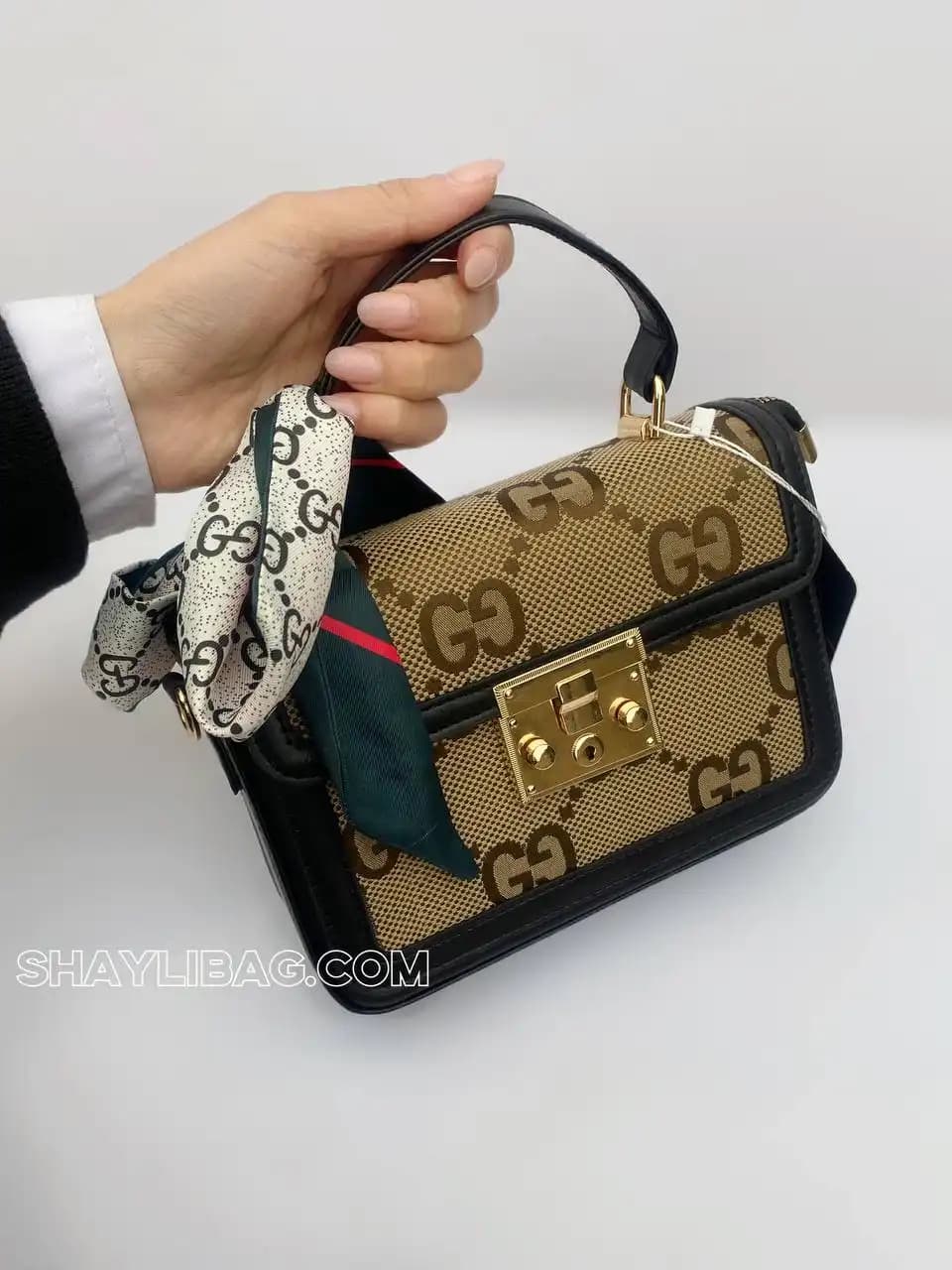 کیف مجلسی دستی و دوشی زنانه مدل گوچی
