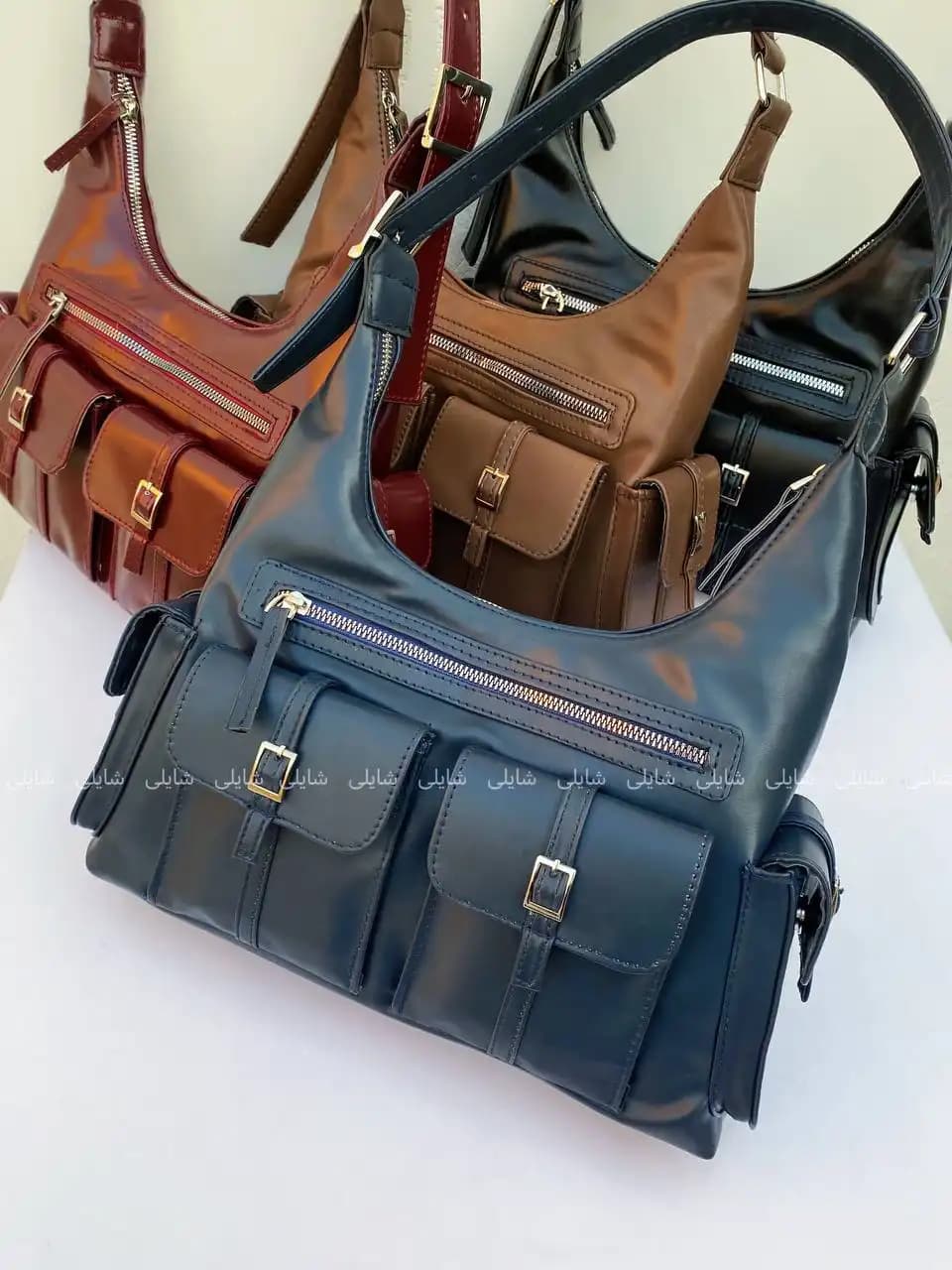 کیف متوسط دوشی و دستی زنانه مدل وانیل